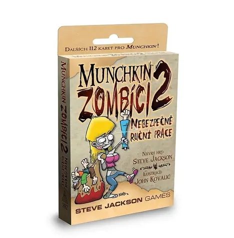 ADC Blackfire Munchkin Zombies 2 / Czas trwania gry: 60 - 90 minut / Liczba graczy: 3 - 6 / od 10 lat
