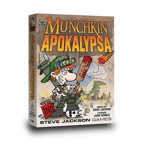 ADC Blackfire Munchkin Apocalypse / Czas trwania gry: 60 - 90 minut / Liczba graczy: 3 - 6 / od 10 lat