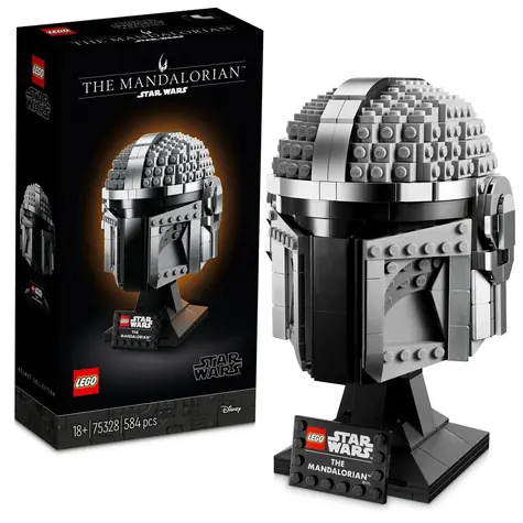 LEGO® Star Wars™ 75328 Hełm Mandalorianina / Liczba elementów: 584 / od 18 lat