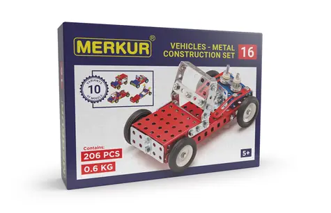 Buggy Merkur 016 / 206 części / 10 modeli / od 6 lat