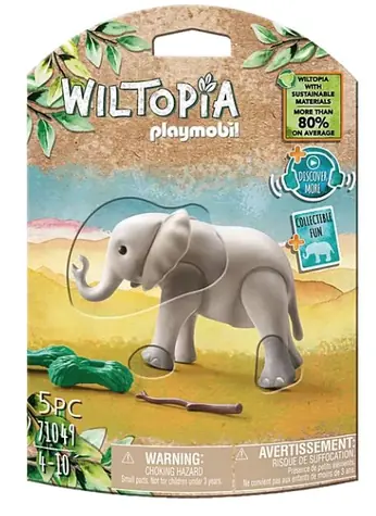 Playmobil® Wiltopia 71049 Słoniątko / Ilość elementów: 5 / od 4 lat