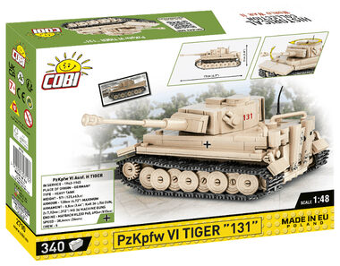 Cobi 2710 Niemiecki czołg PzKpfw VI Tiger 131 / 1:48 / od 340 / od 7 lat