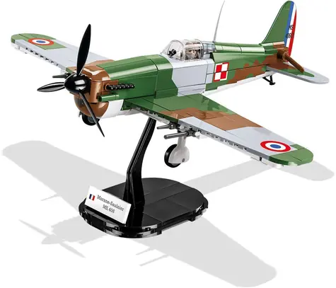 Cobi 5724 Francuski samolot myśliwski Morane-Saulnier MS.406 / 1:32 / 317 kostek / od 7 lat 