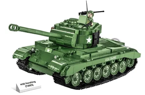 Cobi 2564 Amerykański czołg M26 Pershing T26E3 / 1:28 / 904 kostki / od 10 lat 
