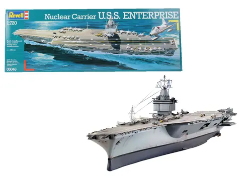Revell USS Enterprise / Model plastikowy / 1:720 / Ilość części 102 / Trudność 4 / od 10 lat