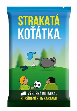 Rozszerzenie Asmodee Explosive Kittens - Spotted Kittens / Długość gry 15 minut / liczba graczy 2-5 / od 7 lat
