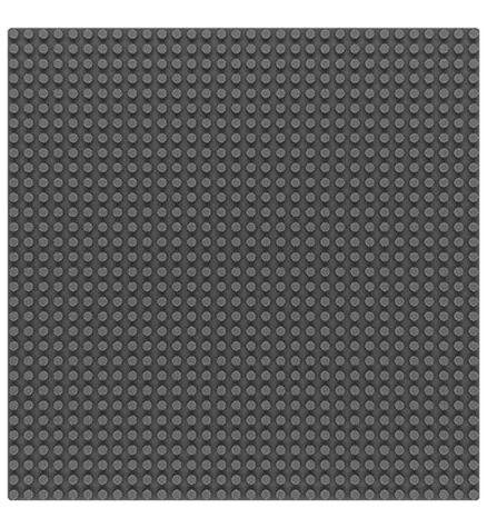 Klocki Sluban Base M38-B0833D Płytka bazowa 32x32 szara / Lego - kompatybilne / od 4 lat