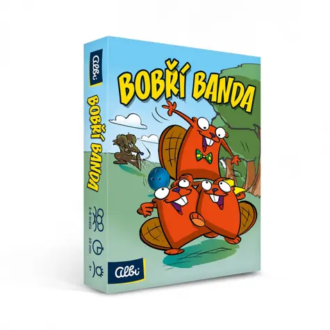 Zespół Albi Beaver Band / Czas trwania gry: 20+ minut / Liczba graczy: 2-6 / od 7 lat