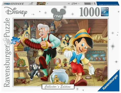 Ravensburger Disney: Pinokio / 1000 sztuk / od 12 lat