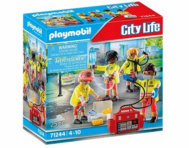 Playmobil City Life 71244 Zespół ratunkowy / Liczba elementów: 67 / od 4 lat 