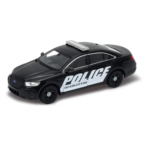 Welly WE24045W Ford Interceptor policyjny czarny / 1:24 / od 8 lat