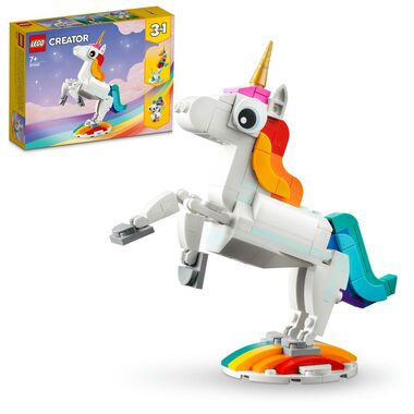 LEGO® Creator 3 w 1 31140 Magiczny jednorożec / Liczba elementów: 145 / od 7 lat
