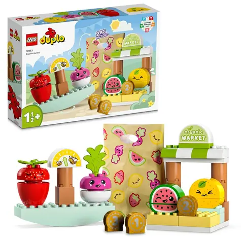 LEGO® DUPLO® 10983 Targ ekologiczny / Liczba elementów: 40 / od 18 miesięcy