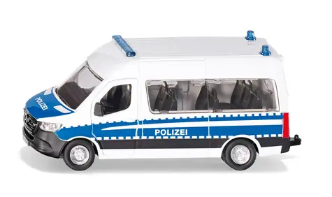 Siku Super - niemiecka policja Mercedes-Benz Sprinter / 1:50 / od 3 lat