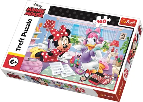 Trefl - Puzzle - Minnie i Daisy / 160 elementów / 41 x 27,5 cm / wiek 6+