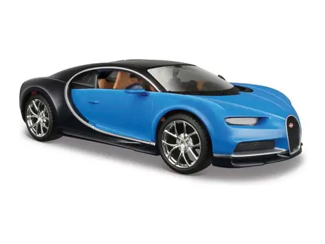 Maisto Bugatti Chiron niebieski / skala 1:24 / od 3 lat