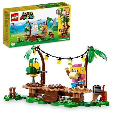LEGO® Super Mario™ 71421 Dixie Kong i koncert w dżungli - zestaw dodatkowy / Liczba elementów: 174 / od 7 lat