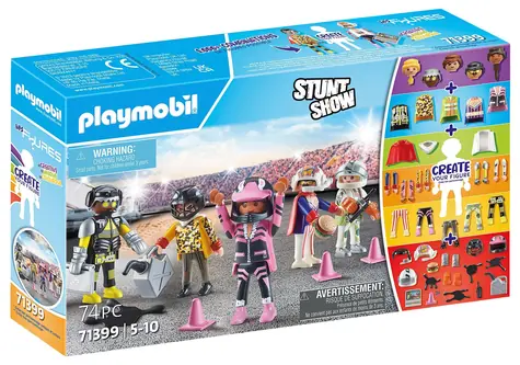 Playmobil® My Figures 71399 Stunt Show / Liczba elementów: 74 / od 5 lat