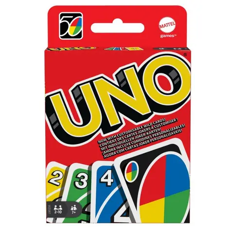 Gra karciana Mattel UNO - Nowa / od 7 lat