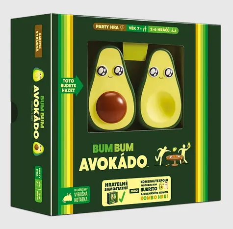 ADC Blackfire Bum Bum Avocado / Długość gry: 15 minut / Liczba graczy: 2-6 / od 7 lat