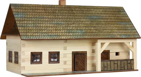 Zestaw do klejenia drewna Walachia Gospodarstwo / od 8 lat / 174 części / Poziom trudności: średni