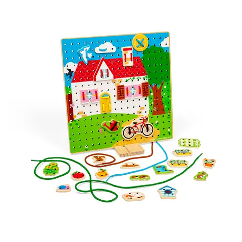 Bigjigs Toys Deska do przebierania / od 3 lat 