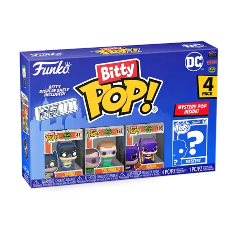 Funko Bitty POP: DC- Batman Adam West 4PK / od 3 lat 