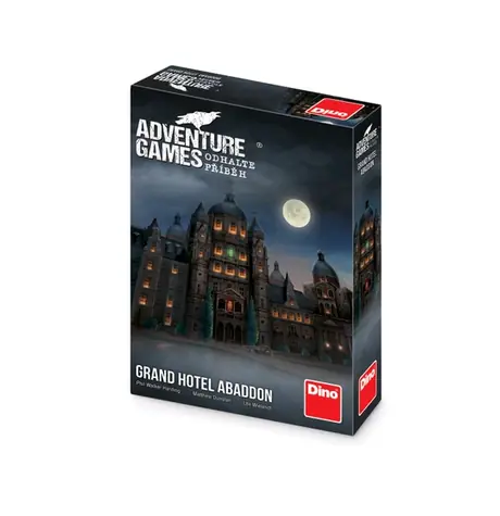Gry Przygodowe Dino : Grand Hotel Abaddon - Gra towarzyska / Długość gry: 240 minut / Liczba graczy: 1-4 / od 12 lat