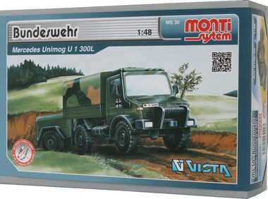 SEVA Zestaw konstrukcyjny Monti Bundeswehr / 50 części / skala: 1:48 / od 6 lat