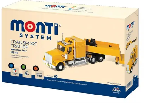 SEVA Kit Monti Transport Trailer / 200 części / skala: 1:48 / od 8 lat