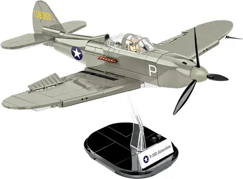 Cobi 5746 Amerykański samolot myśliwski Bell P-39D Airacobra / 1:32 / 361 kostek / 1 figurka / od 7 lat