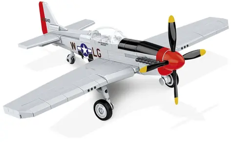 Cobi 5847 Amerykański samolot myśliwski North American P-51D Mustang / 1:48 / 150 kostek / od 6 lat