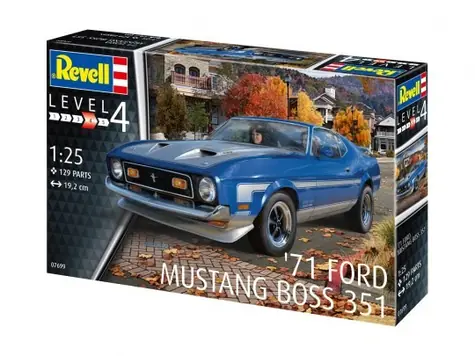 Revell 07699 71 Ford Mustang Boss 351 / Model plastikowy / 1:25