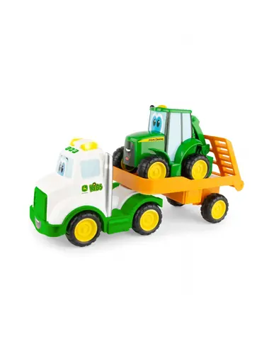 John Deere Kids - Johny Tractor z ciągnikiem / od 18 miesięcy