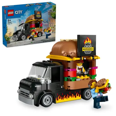 LEGO® City 60404 Ciężarówka z hamburgerami / Liczba elementów: 194 / od 5 lat
