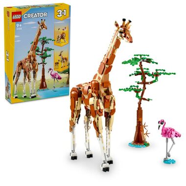 LEGO® Creator 3 w 1 31150 Dzikie zwierzęta z safari / Liczba elementów: 780 / od 9 lat