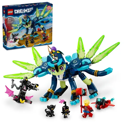 LEGO® DREAMZzz™ 71476 Zoey i kot Zian / Liczba elementów: 437 / od 9 lat