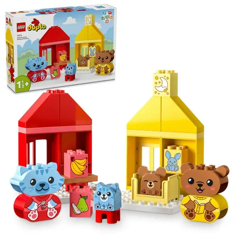 LEGO® DUPLO® 10414 Codzienne czynności: jedzenie i spanie / Liczba elementów: 28 / od 18 miesięcy