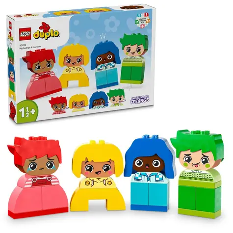 LEGO® DUPLO® 10415 Moje pierwsze uczucia i emocje / Liczba elementów: 23 / od 18 miesięcy