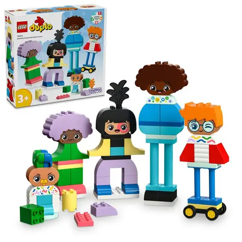 LEGO® DUPLO® 10423 Ludzie do zbudowania z wielkimi emocjami / Liczba elementów: 71 / od 3 lat