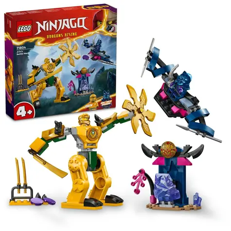 LEGO® NINJAGO® 71804 Mech bojowy Arina / Liczba elementów: 104 / od 4 lat / wyprzedaż