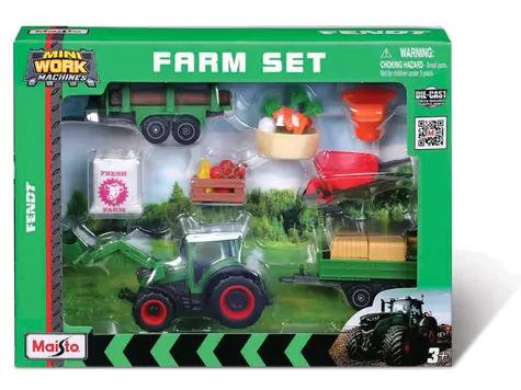 Zestaw rolniczy Maisto - Fendt / od 3 lat