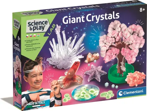 Clementoni Science&Play Lab: Kryształy Mega Fluo / od 8 lat