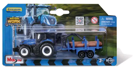 Maszyny robocze Maisto Mini - Ciągnik z przyczepą - więcej typów / od 3 lat