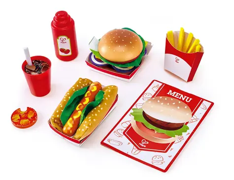 Hape Zestaw Fast Food / od 3 lat