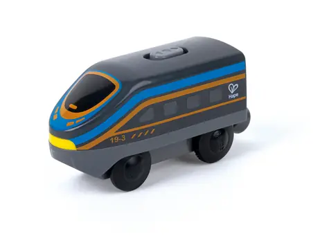 Lokomotywa Hape Intercity na bateriach czarna / od 3 lat