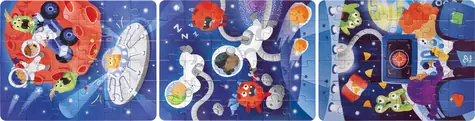 Puzzle międzygalaktyczne Hape / od 5 lat