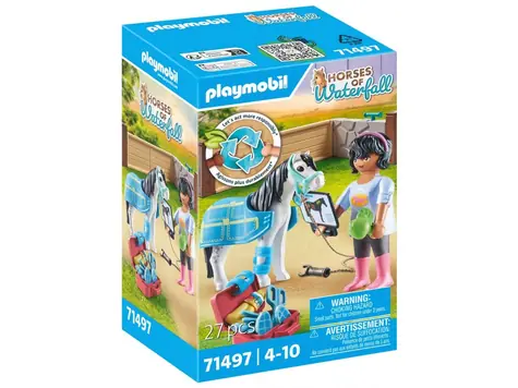 Playmobil® Horses of Waterfall 71497 Terapeuta dla koni / Ilość elementów: 27 / od 4 lat