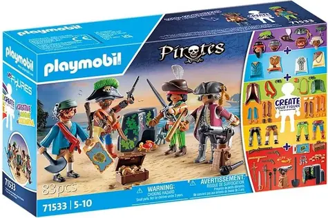 Playmobil® Piraci 71533 Moje figurki: Piraci / Liczba elementów: 26 / od 4 lat