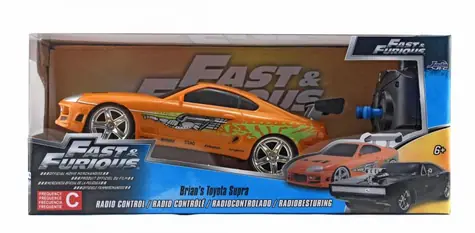 Jada Szybcy i Wściekli Samochód RC Brian's Toyota / Samochód RC / 1:24 / 2 kanały / 2,4 GHz / od 6 lat